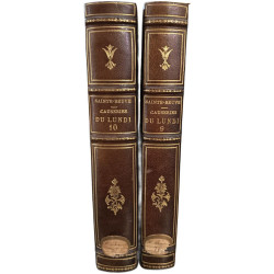 Causeries du lundi tome 9 et 10