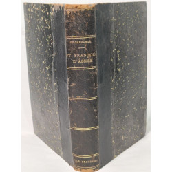 St. François d'Assise - ornée d'une gravure