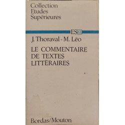 Le commentaire de textes littéraires