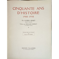 Cinquante ans d'histoire Tome 1 2 et 3