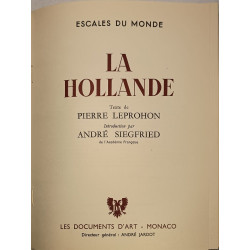 La hollande (nombreuses photographies en noir et blancet...