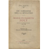 Une comédienne sous la révolution.Marie-Elisabeth Joly.Sociétaire...