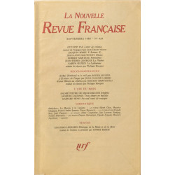 La Nouvelle Revue Française N°428