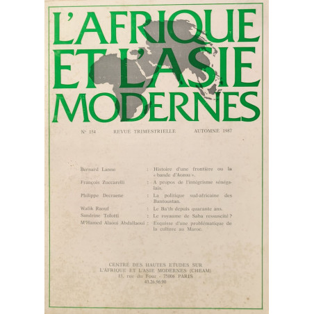 L'Afrique et l'Asie Modernes