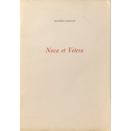 Nova et Vetera - 200 ex HC