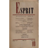 Revue esprit octobre 1963