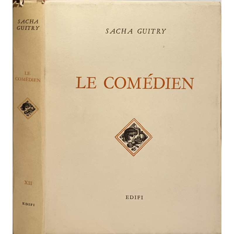 Le Comédien numéroté 123/302 illustré par des souvenirs bois...