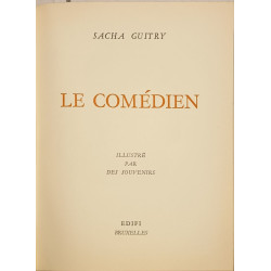 Le Comédien numéroté 123/302 illustré par des souvenirs bois...