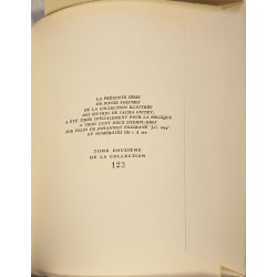 Le Comédien numéroté 123/302 illustré par des souvenirs bois...