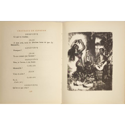 Chateaux en espagne/ illustrations de yves trevedy numéroté 31/302...