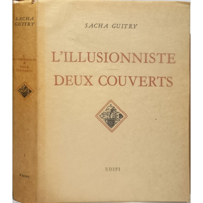 L'illusionniste deux couverts/ hors texte de jean cocteau bandeaux...