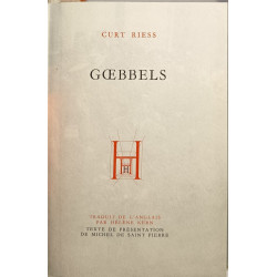 Goebbels numéroté 3545