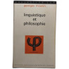 Linguistique et philosophie