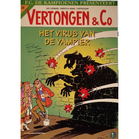 Het virus van de vampier (Vertongen et Co 33)