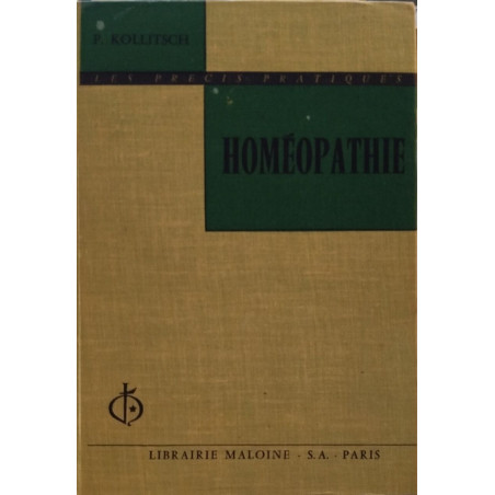 Homéopathie. Matière médicale thérapeutique