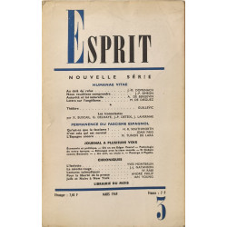 Esprit mars 1969