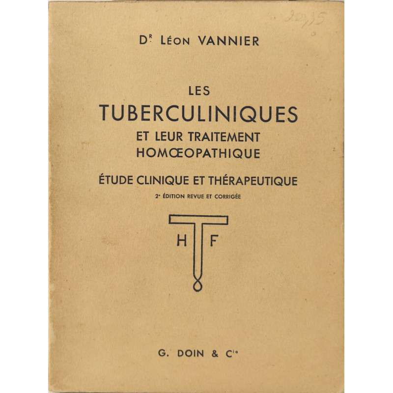 Les tuberculiniques et leur traitement homœopathique
