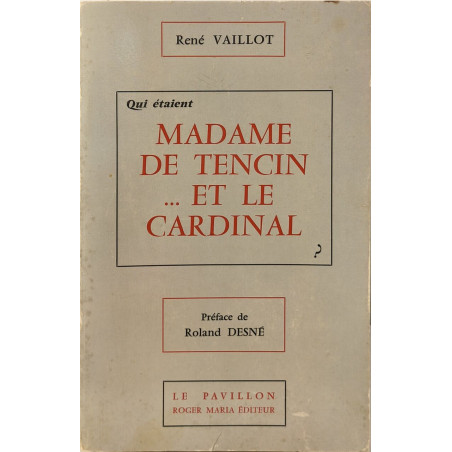 Madame de Tencin... et le cardinal