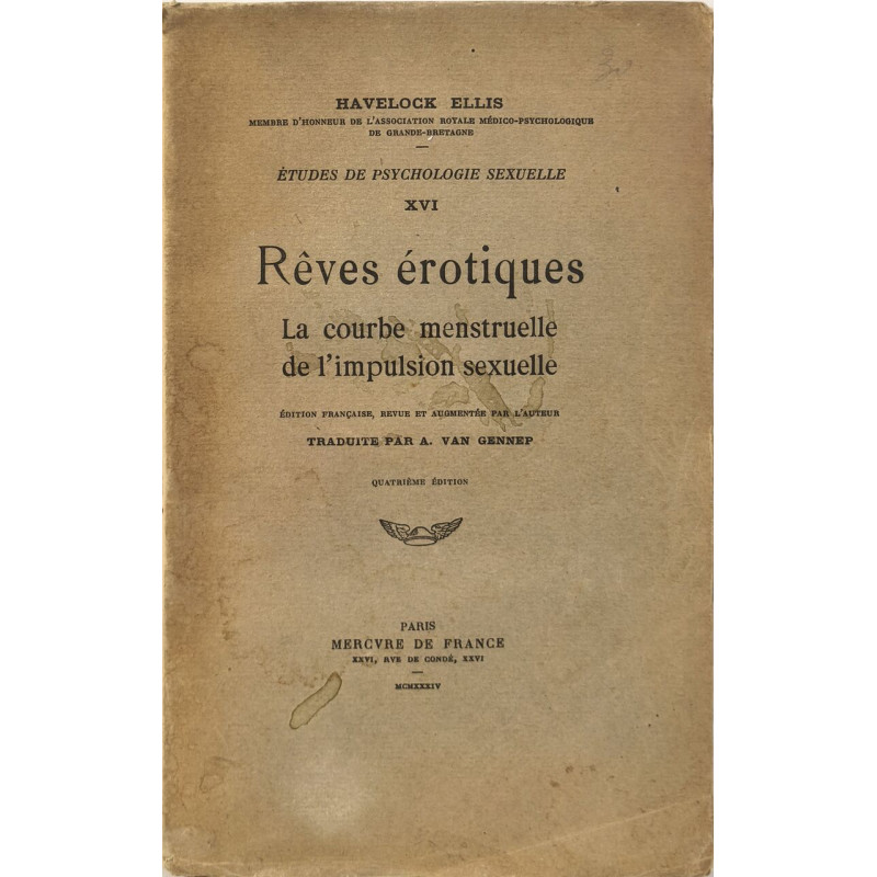 Rêves érotiques. La courbe menstruelle de l'impulsion sexuelle