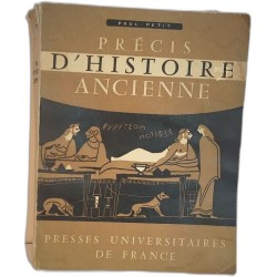 Précis d'histoire ancienne - carte hors texte