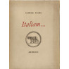 Italiam... - ouvrage dédidacé par l'auteur
