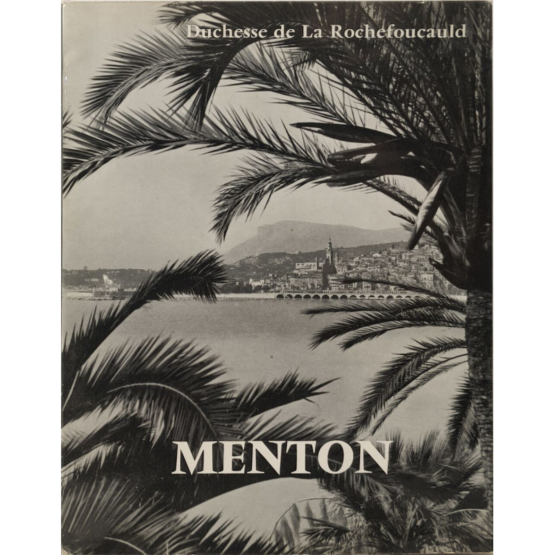 Menton ouvrage dédicacé par l'auteur