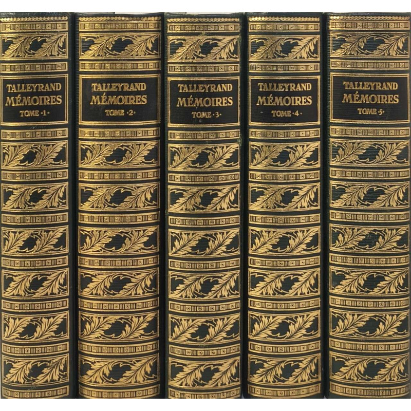 Mémoires complets et authentiques de Charles-Maurice de Talleyrand...