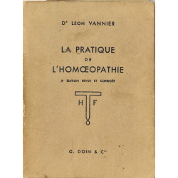 La pratique de l'homœopathie