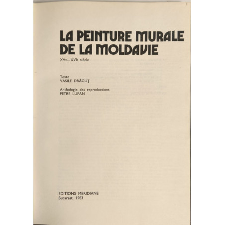 La peinture murale de la Moldavie