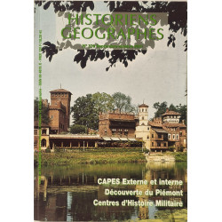 Historiens et Géographes n°376 Septembre/Octobre 2001
