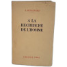 A la recherche de l'homme