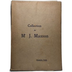 Collection de J. Masson - Première et Deuxième ventes - planches...