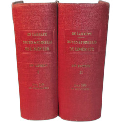 Notes et Formules de l'ingénieur/ 2 tomes