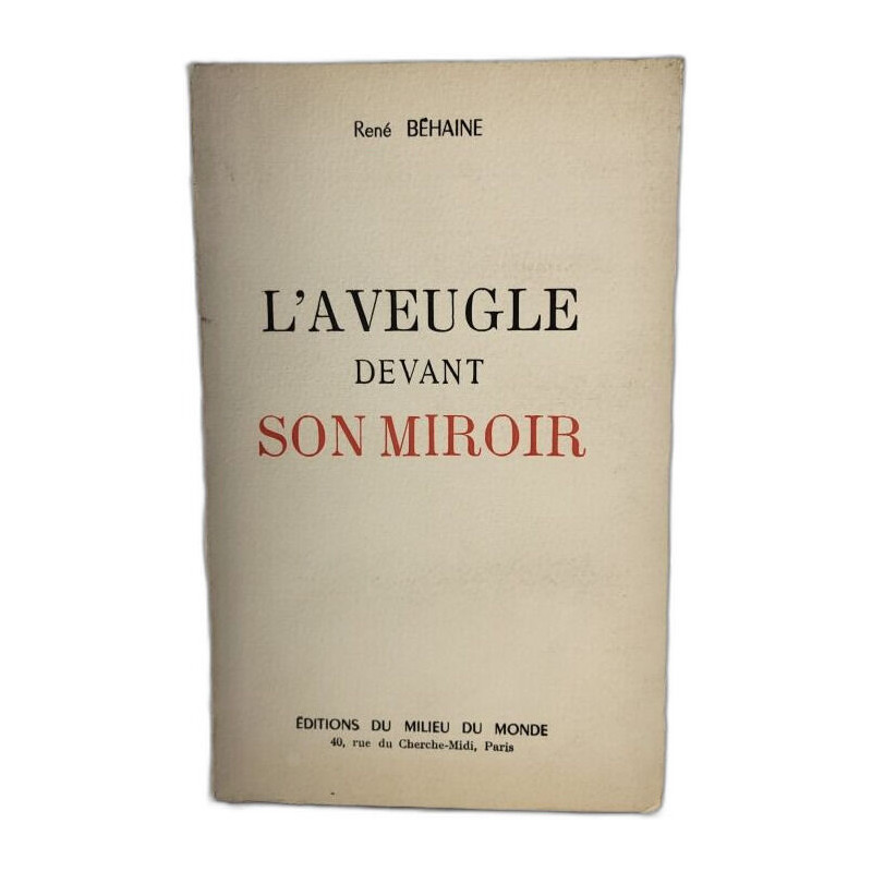 L'Aveugle devant son miroir