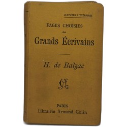 Pages choisies des Grands Écrivains