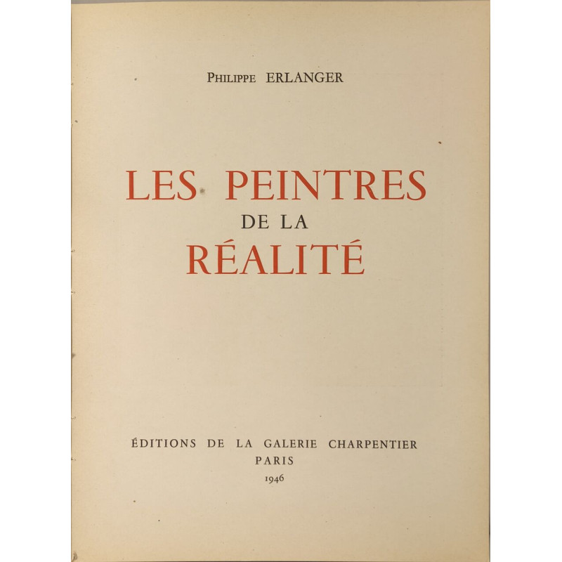 Les peintres de la réalité - numéroté 609/990