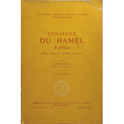 Constant du hamel fabliau ( rdition critique avec commentaire et...