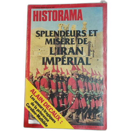 Revue historama n° 337 / splendeur et misère de l'iran imperial