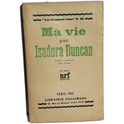 Ma vie par Isadora Duncan