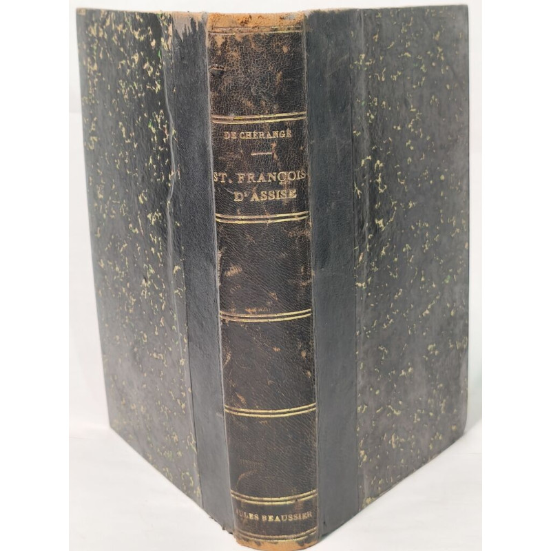 St. François d'Assise - ornée d'une gravure