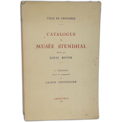 Catalogue du Musée Stendhal