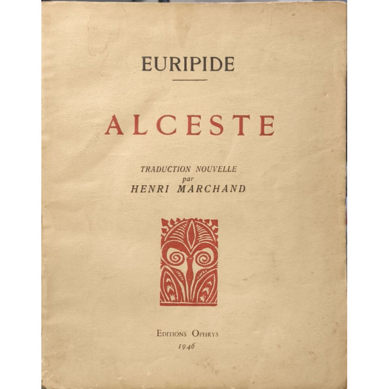Alceste exemplaire numéroté 265/615