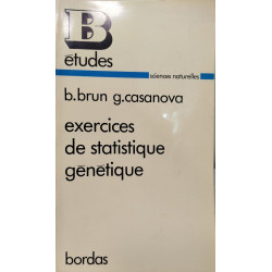 Exercices de statistique génétique