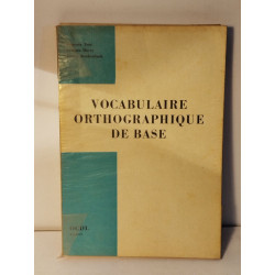 Vocabulaire orthographique de base