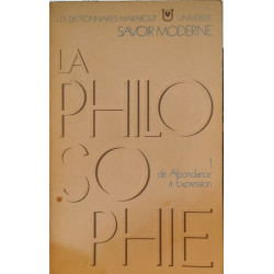 Philosophie tome 1 / de abondance a expression