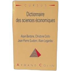 Dictionnaire des sciences économiques