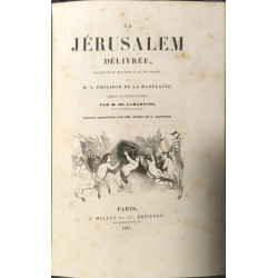 La jerusalem delivree. Traduction nouvelle et en prose par m.v...