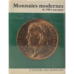 Monnaies modernes de 1789 à nos jours