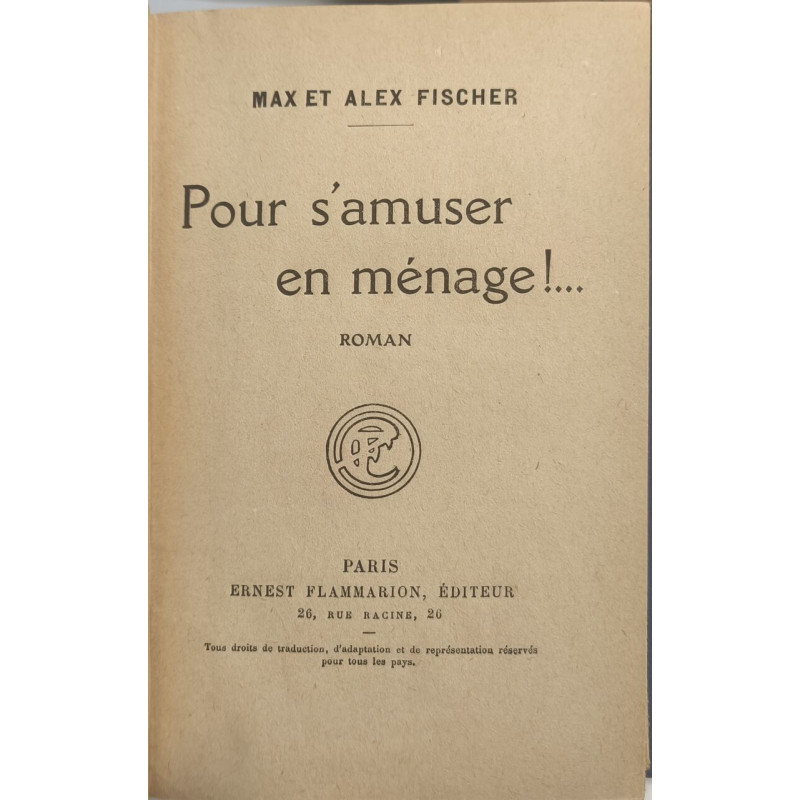 Pour s'amuser en ménage