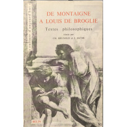 De Montaigne à Louis de Broglie